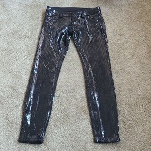 Sequin pants